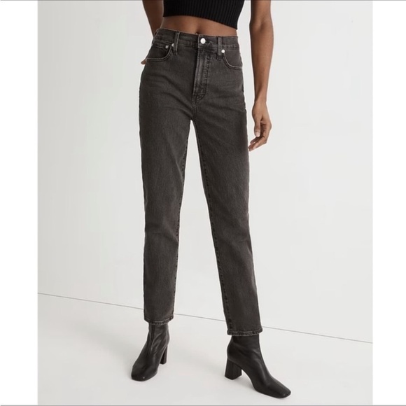 Madewell The Perfect Vintage Jean in Washed Black - Picture 3 of 16